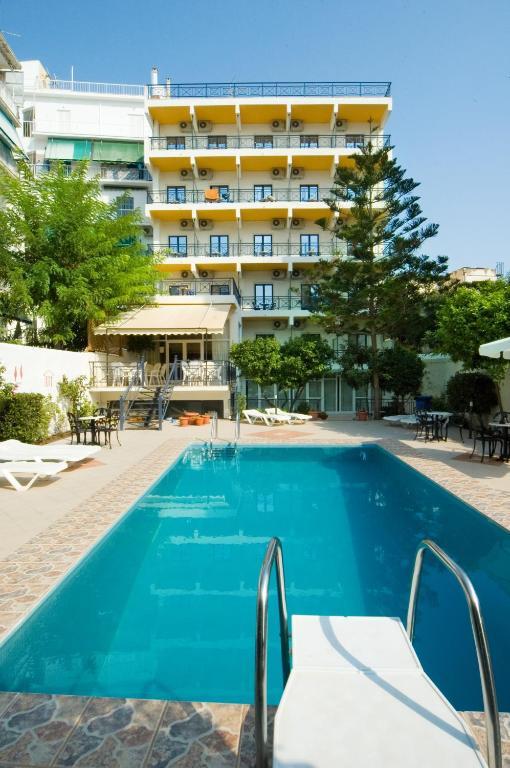 Hotel Bakos Loutráki Exterior foto